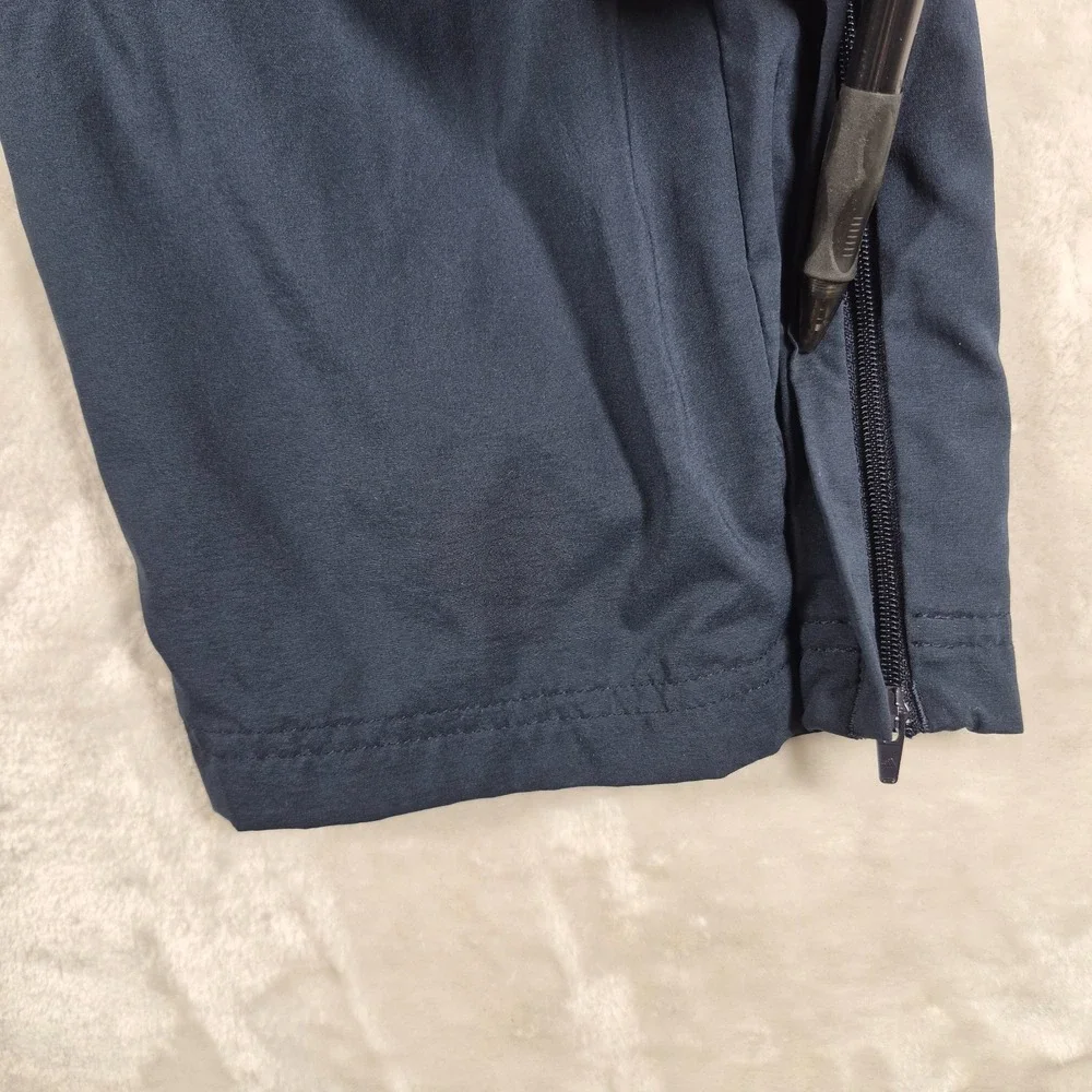 Porsche Design Sport x Adidas Track Pants Men's Large Blue Mesh Lined Ankle Zip